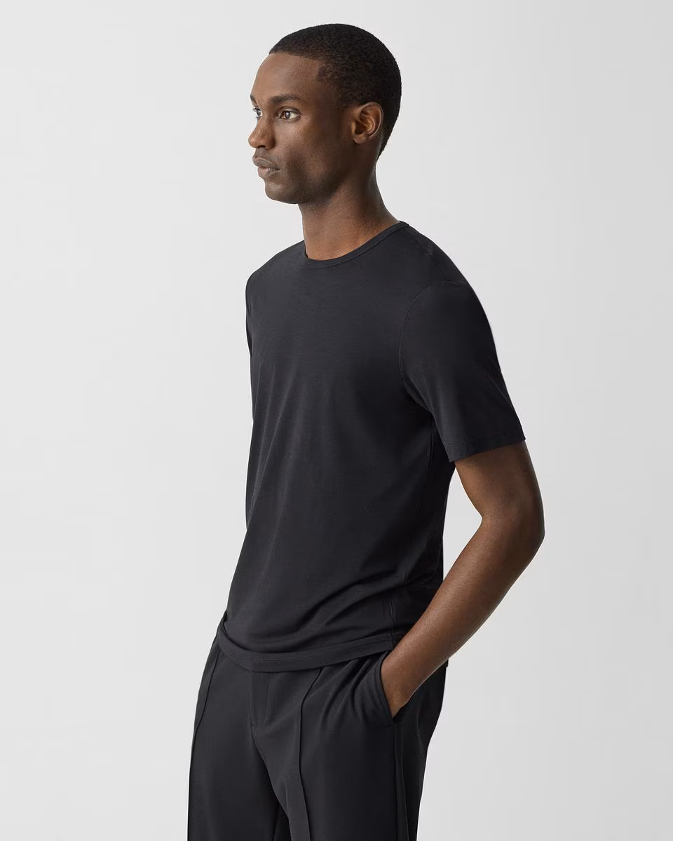 Crewneck Tee in Perform Jersey