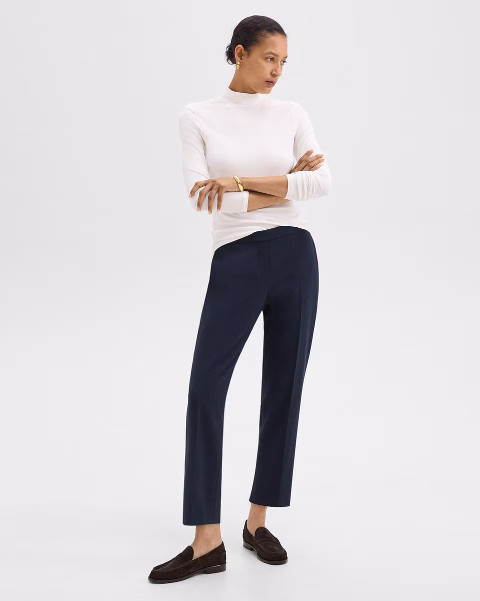 Treeca Pull-On Pant in Admiral Crepe