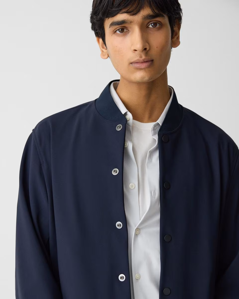 Murphy Bomber Jacket in Precision Ponte