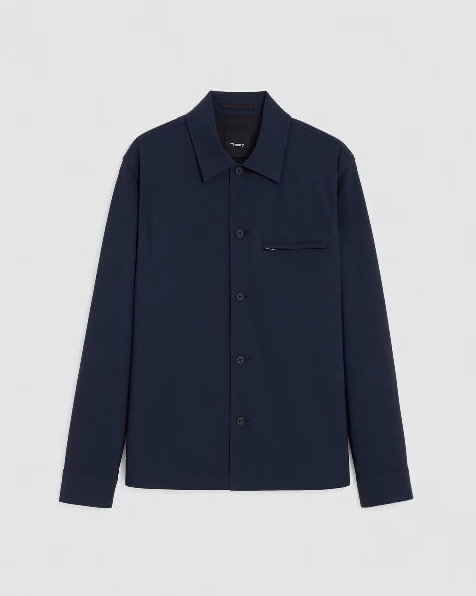 Overshirt in Precision Ponte
