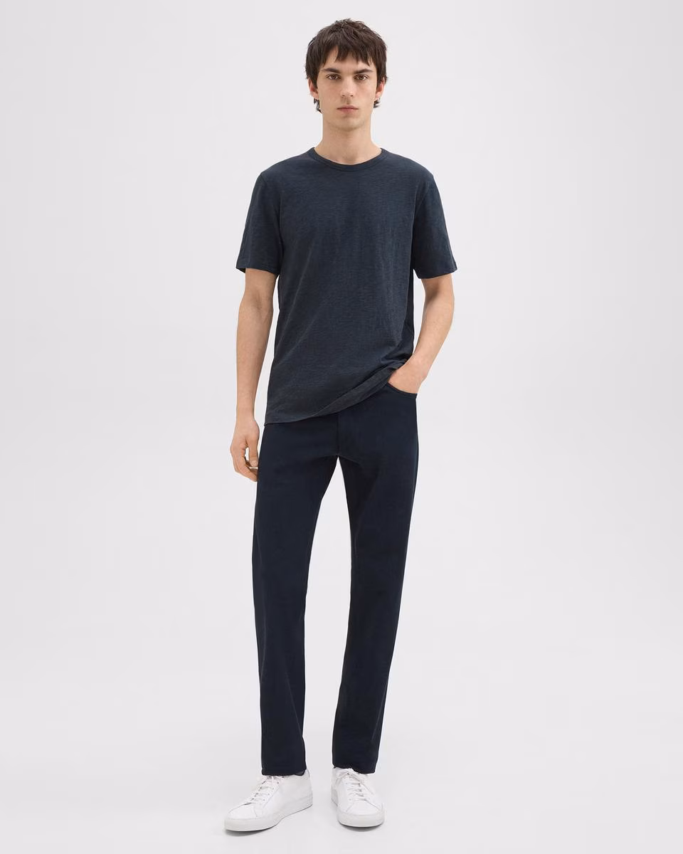 Essential Tee in Cosmos Slub Cotton