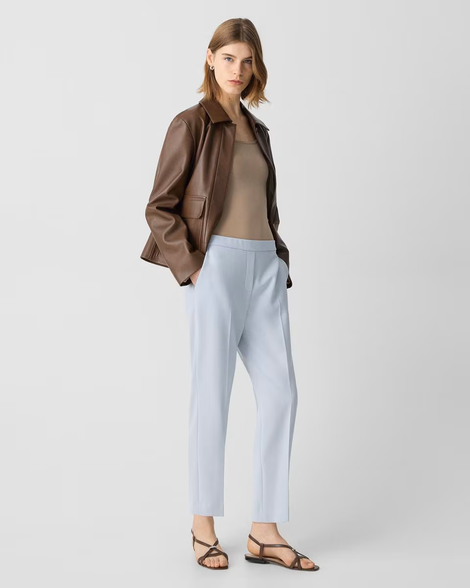 Treeca Pull-On Pant in Admiral Crepe