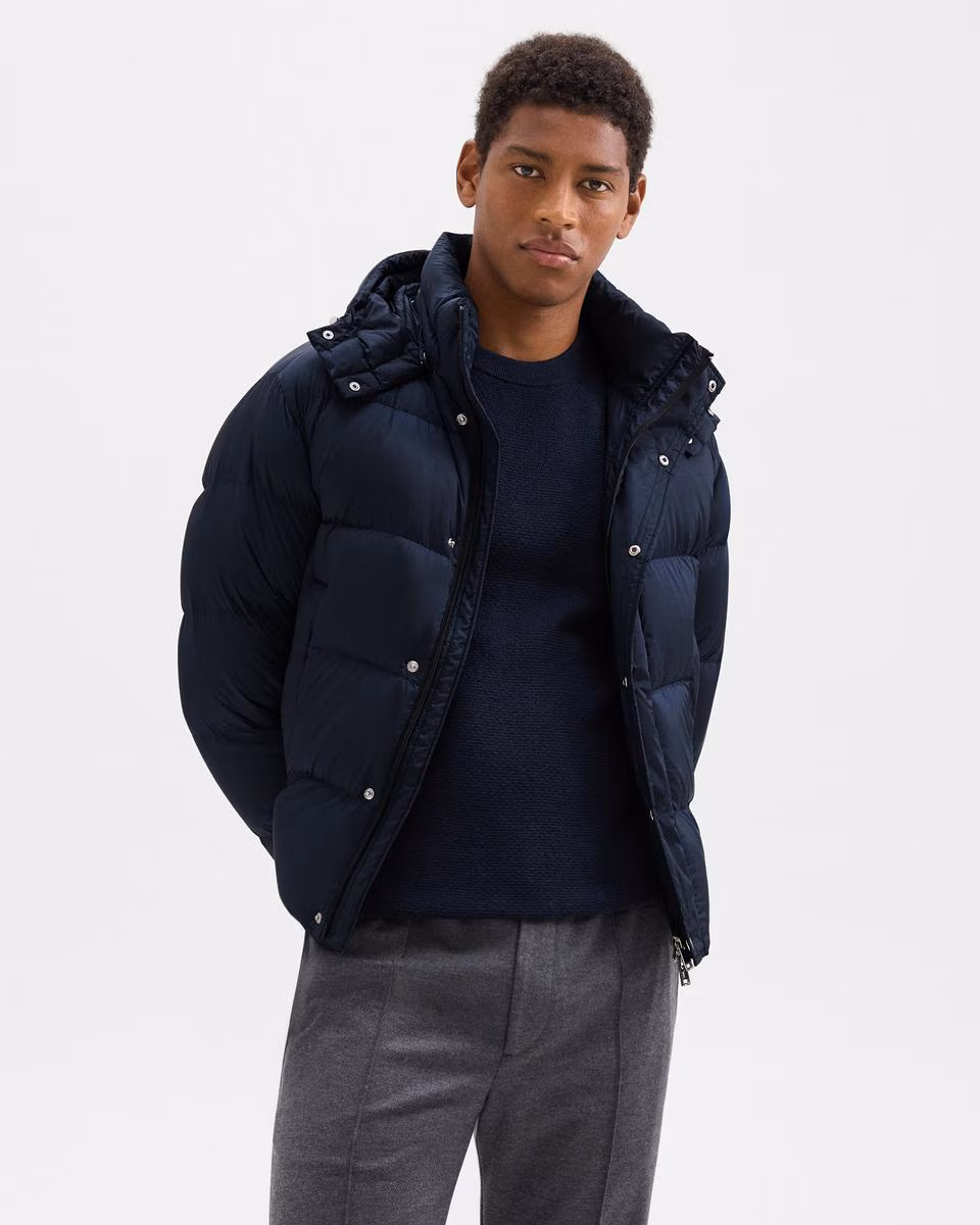 Puffer Jacket in Recycled Poly