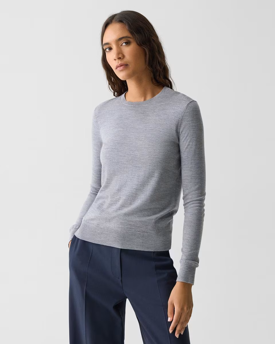 Crewneck Sweater in Regal Wool