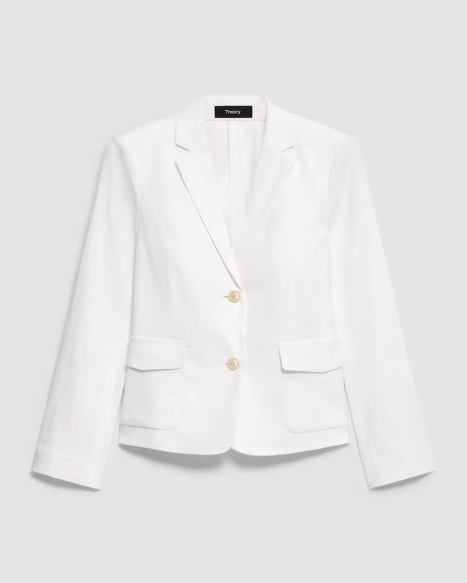 Shrunken Blazer in Good Linen