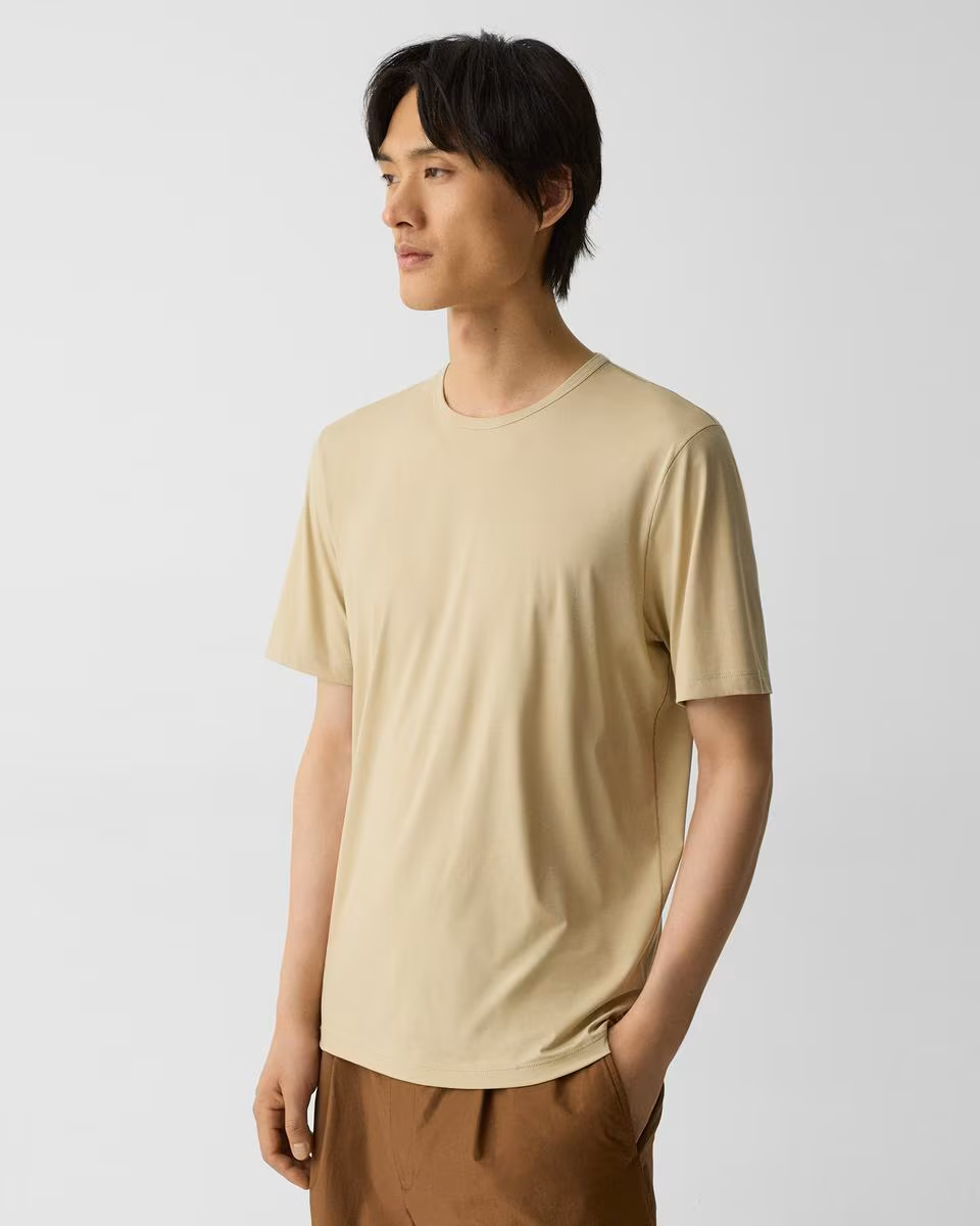 Crewneck Tee in Perform Jersey
