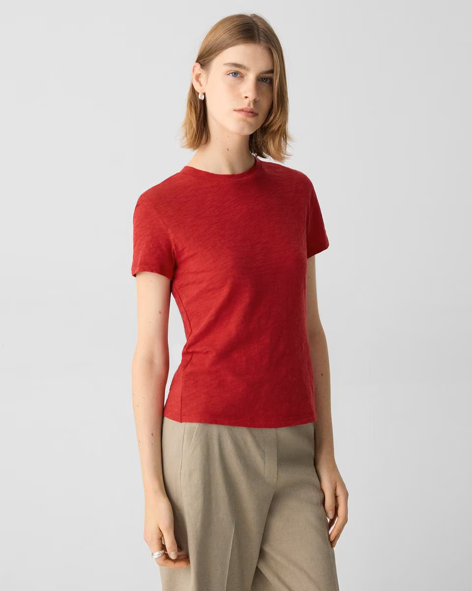 Tiny Tee in Organic Slub Cotton