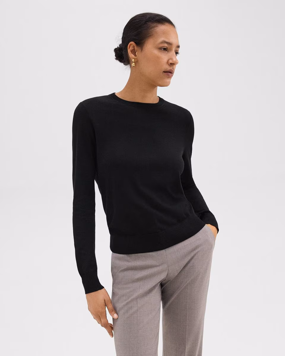 Crewneck Sweater in Regal Wool