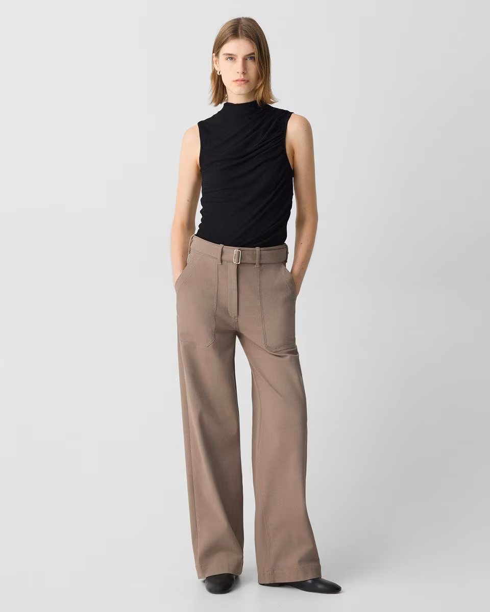 31'' Utility Wide-Leg Pant in Neoteric Twill