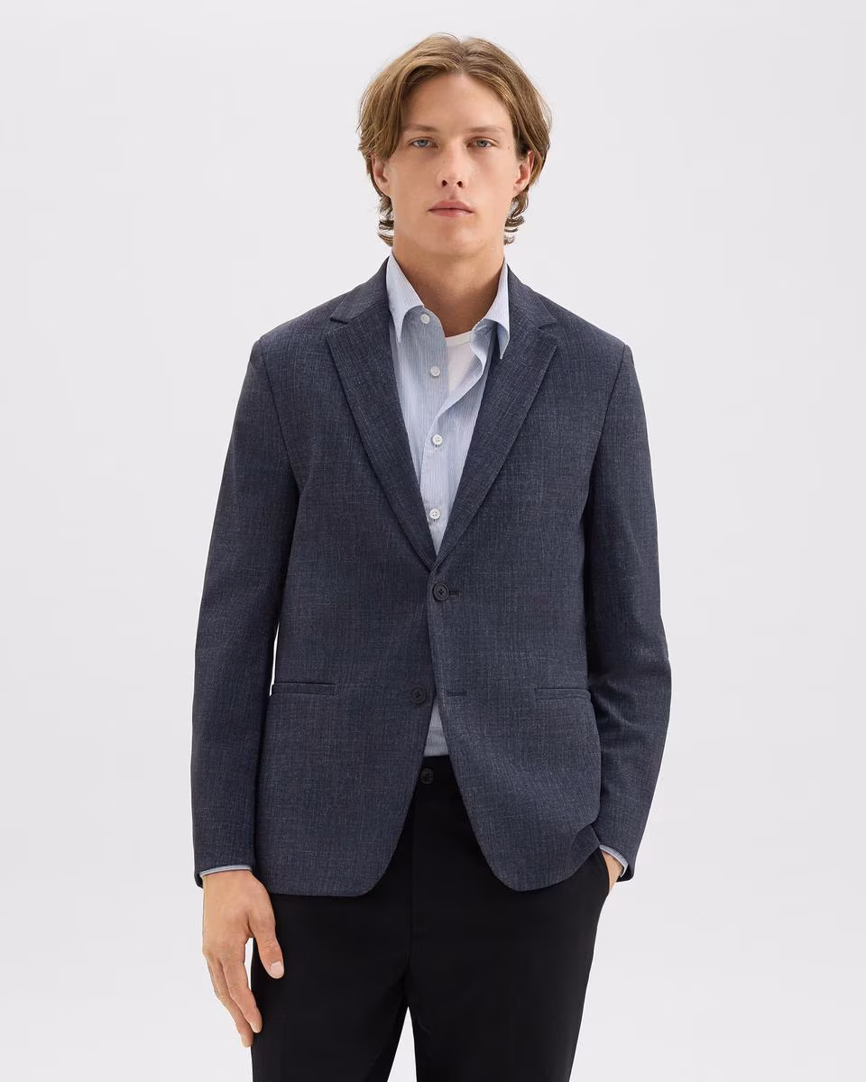 Clinton Blazer in Herringbone Precision Ponte