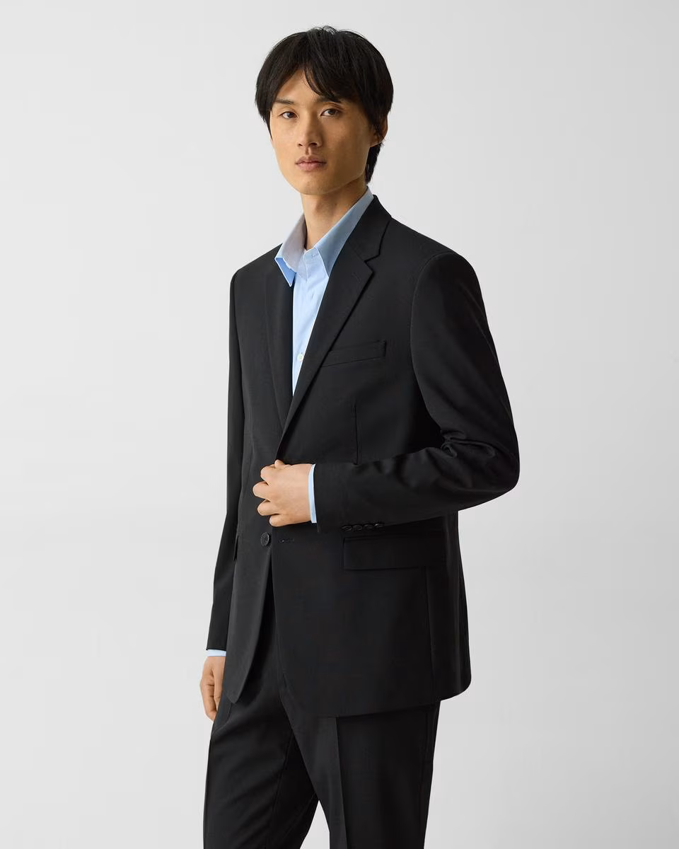 Chambers Blazer in Stretch Wool