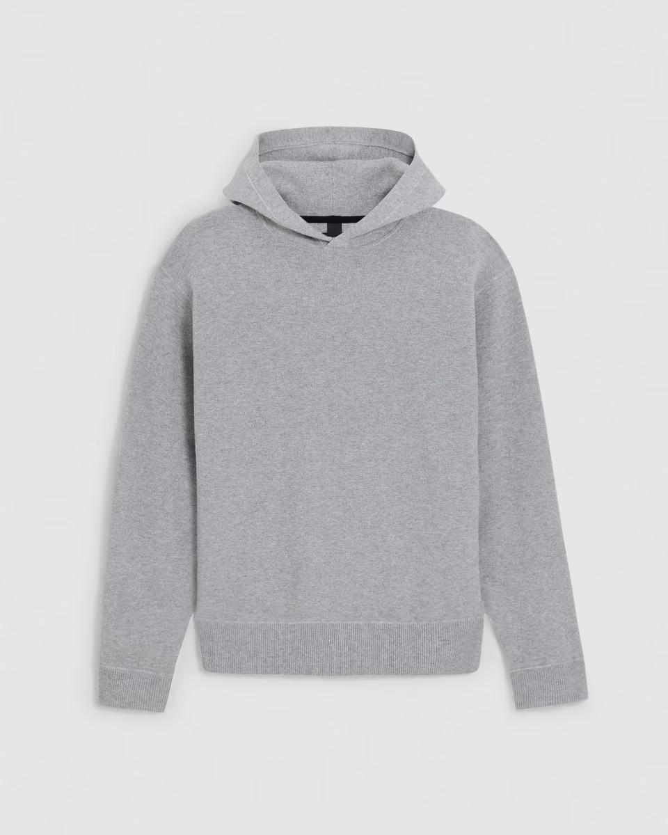 Relaxed Hoodie in Light Bilen