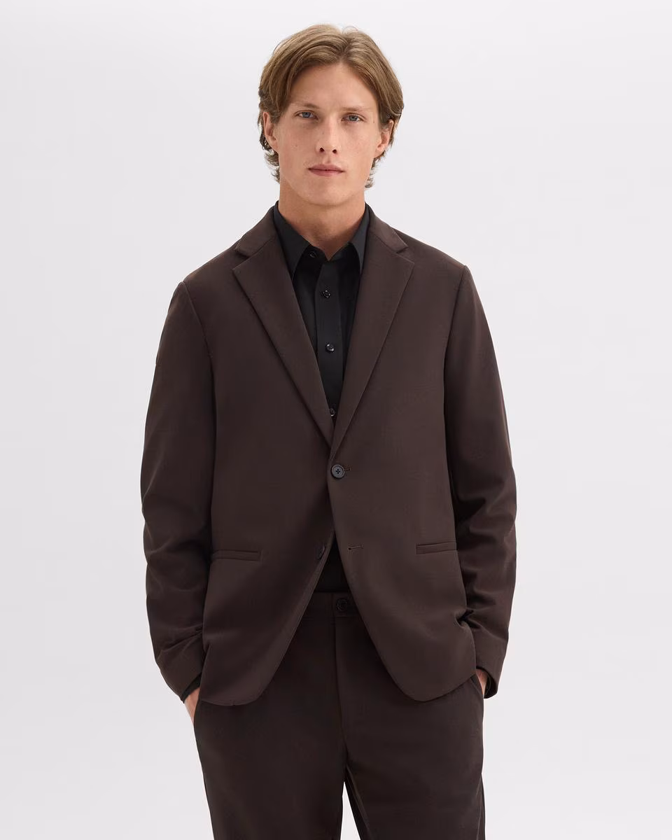 Clinton Blazer in Precision Ponte