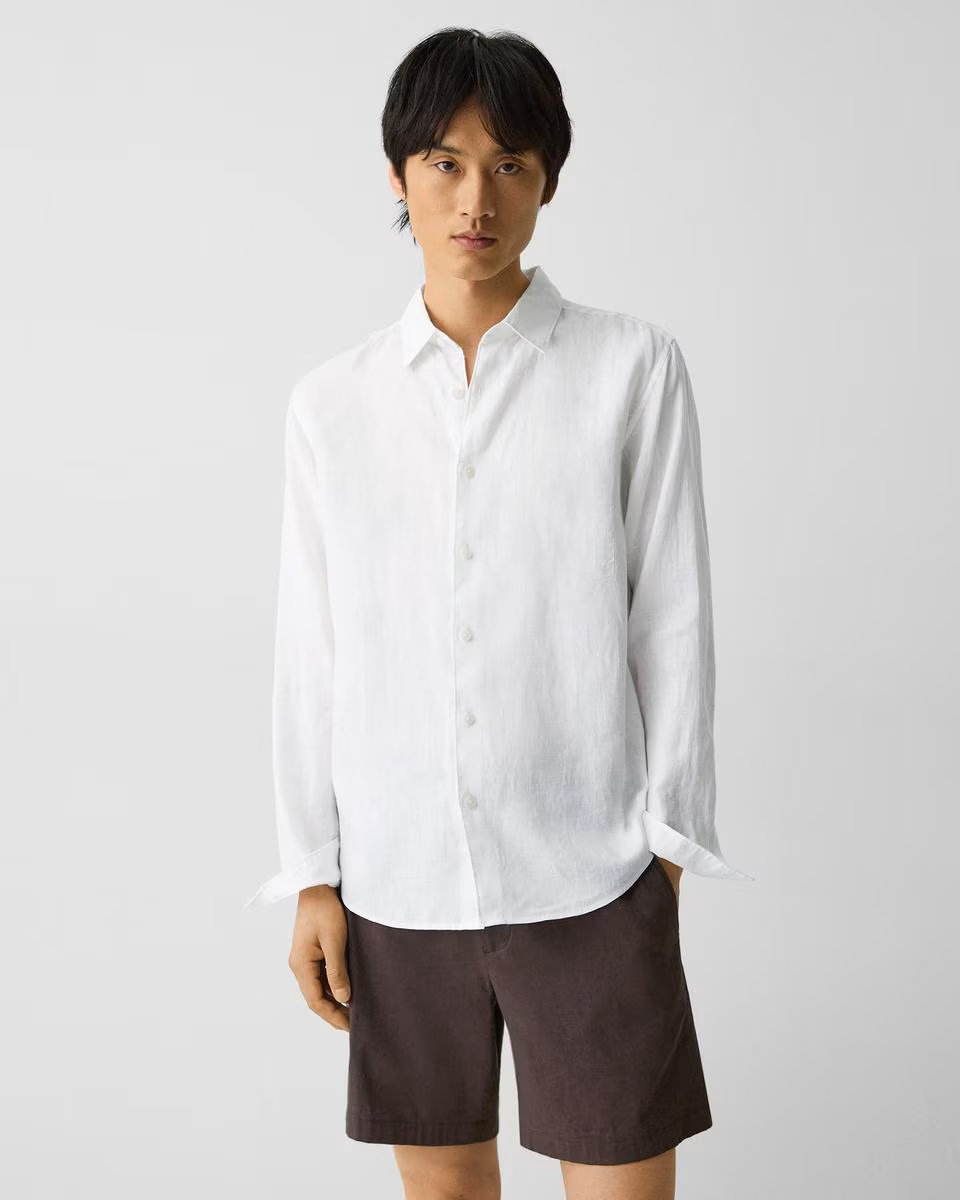 Irving Shirt in Relaxed Linen