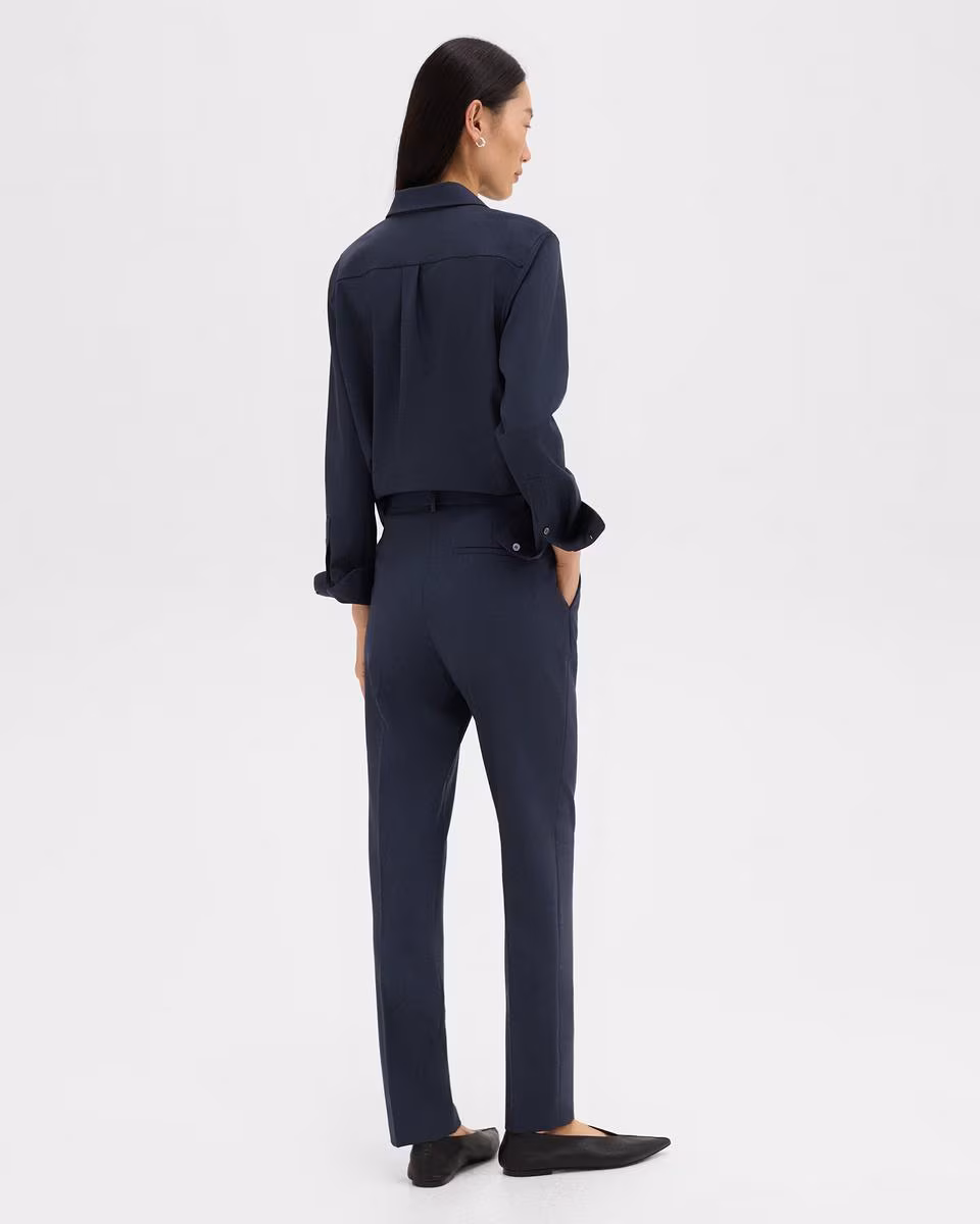 Treeca Full Length Pant in Good Wool