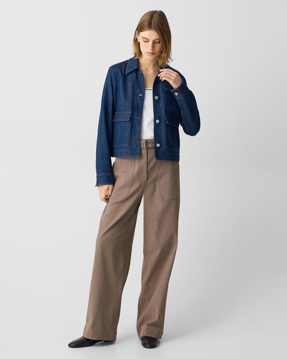 Casual Jacket in Relaxed Denim