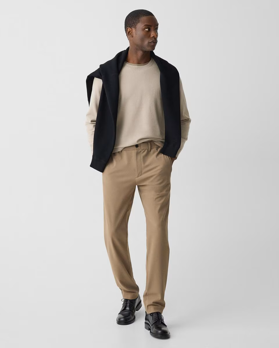 Curtis Drawstring Pant in Precision Ponte