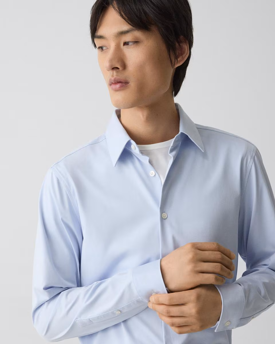 Sylvain Shirt in Structure Knit