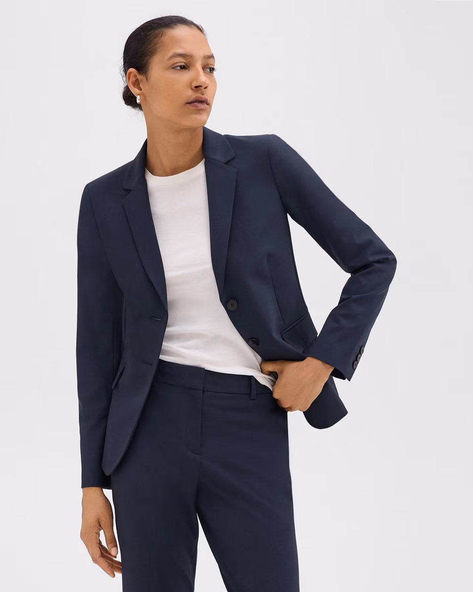 Carissa Blazer in Good Wool