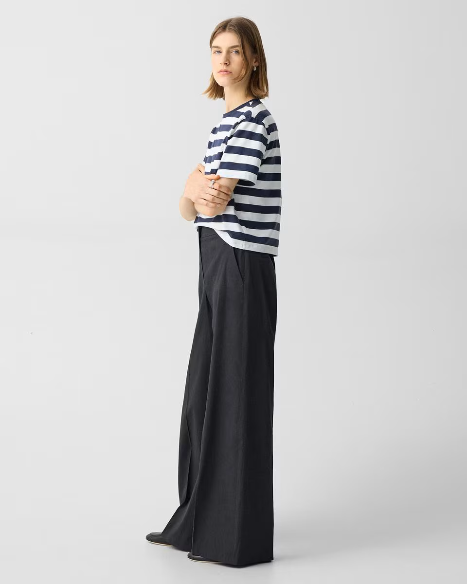 High-Waist Wide-Leg Pant in Good Linen
