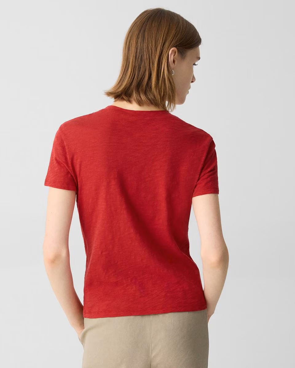 Tiny Tee in Organic Slub Cotton