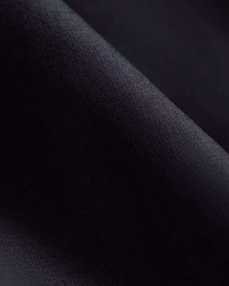 Pleated Drawstring Pant in Cotton-Blend
