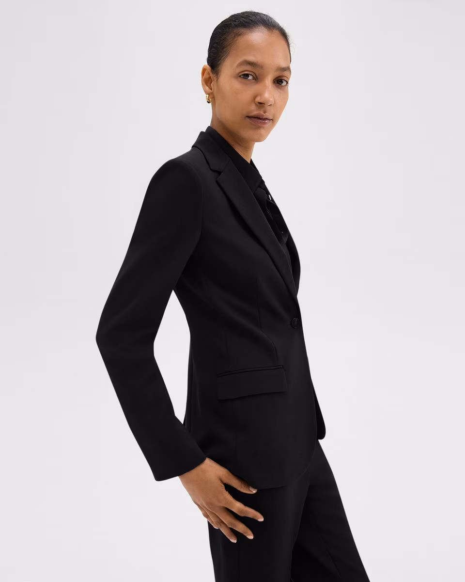 Staple Blazer in Admiral Crepe