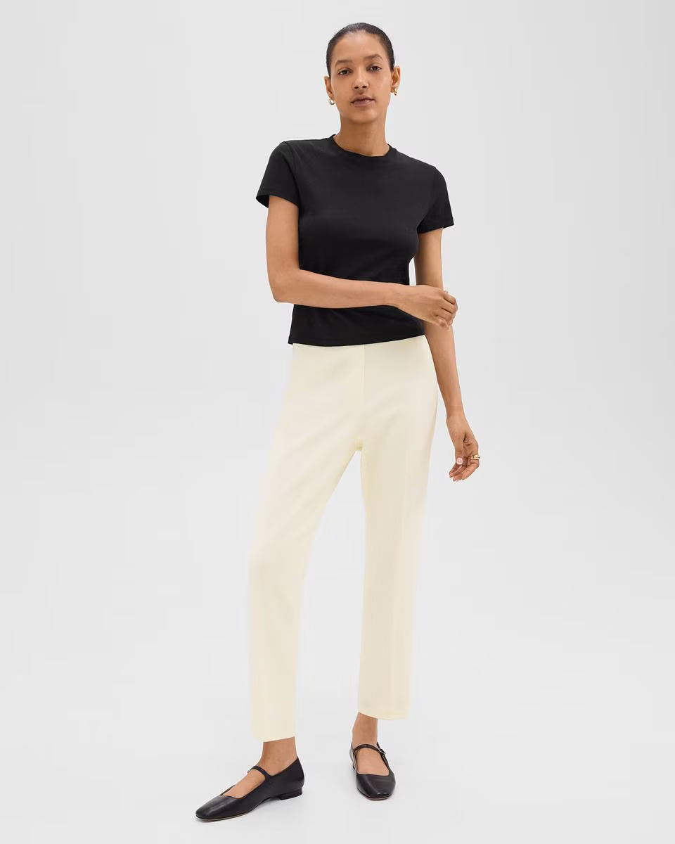 Treeca Pull-On Pant in Admiral Crepe