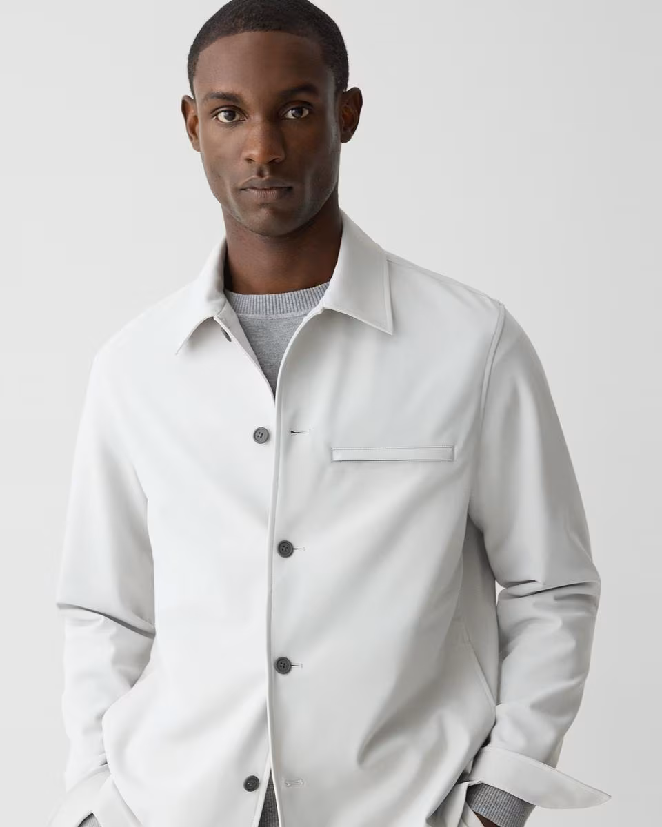 Overshirt in Precision Ponte