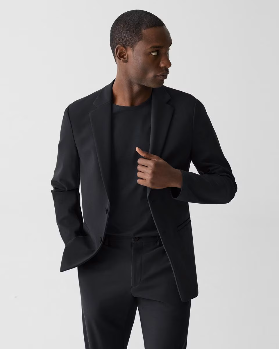 Clinton Blazer in Precision Ponte