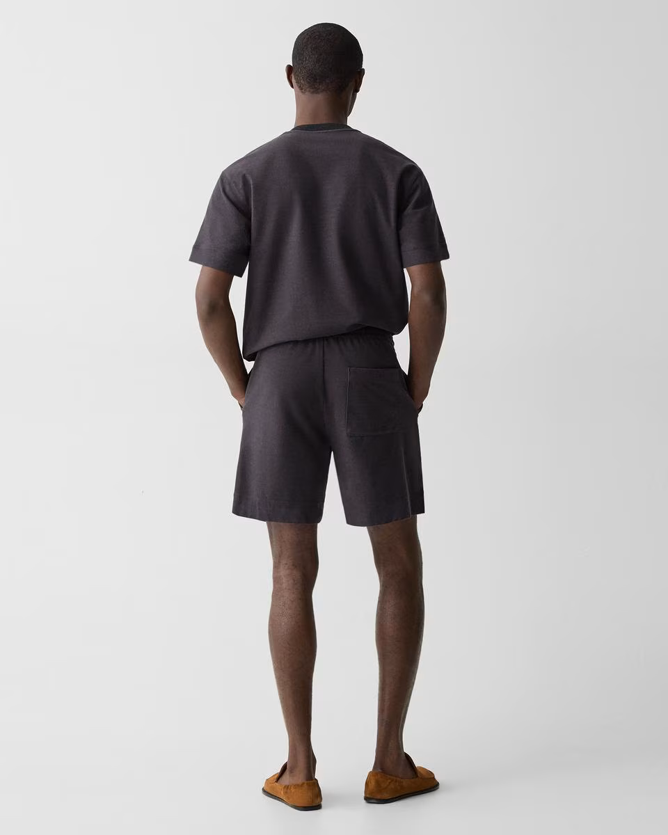 Drawstring Short in Terry Cotton