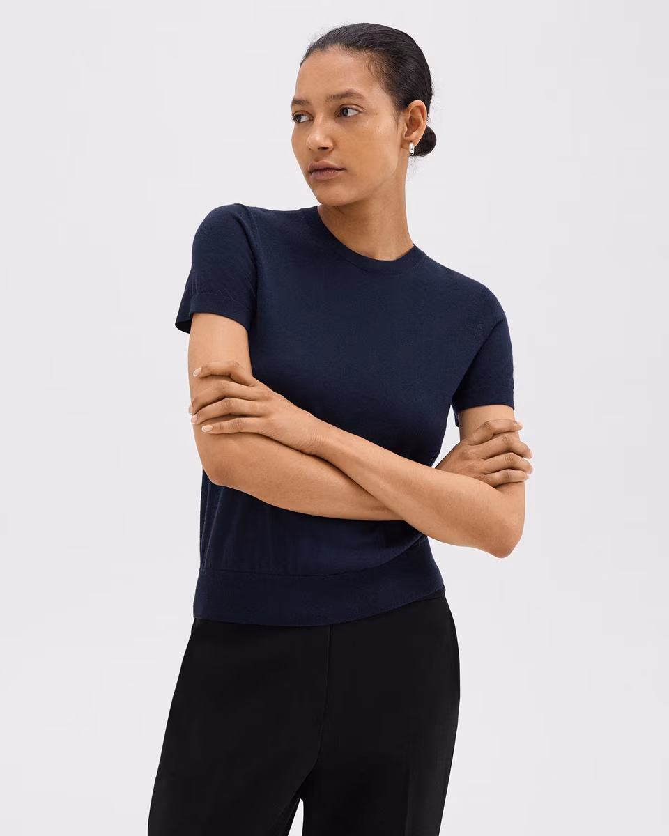 Sweater Tee in Regal Wool