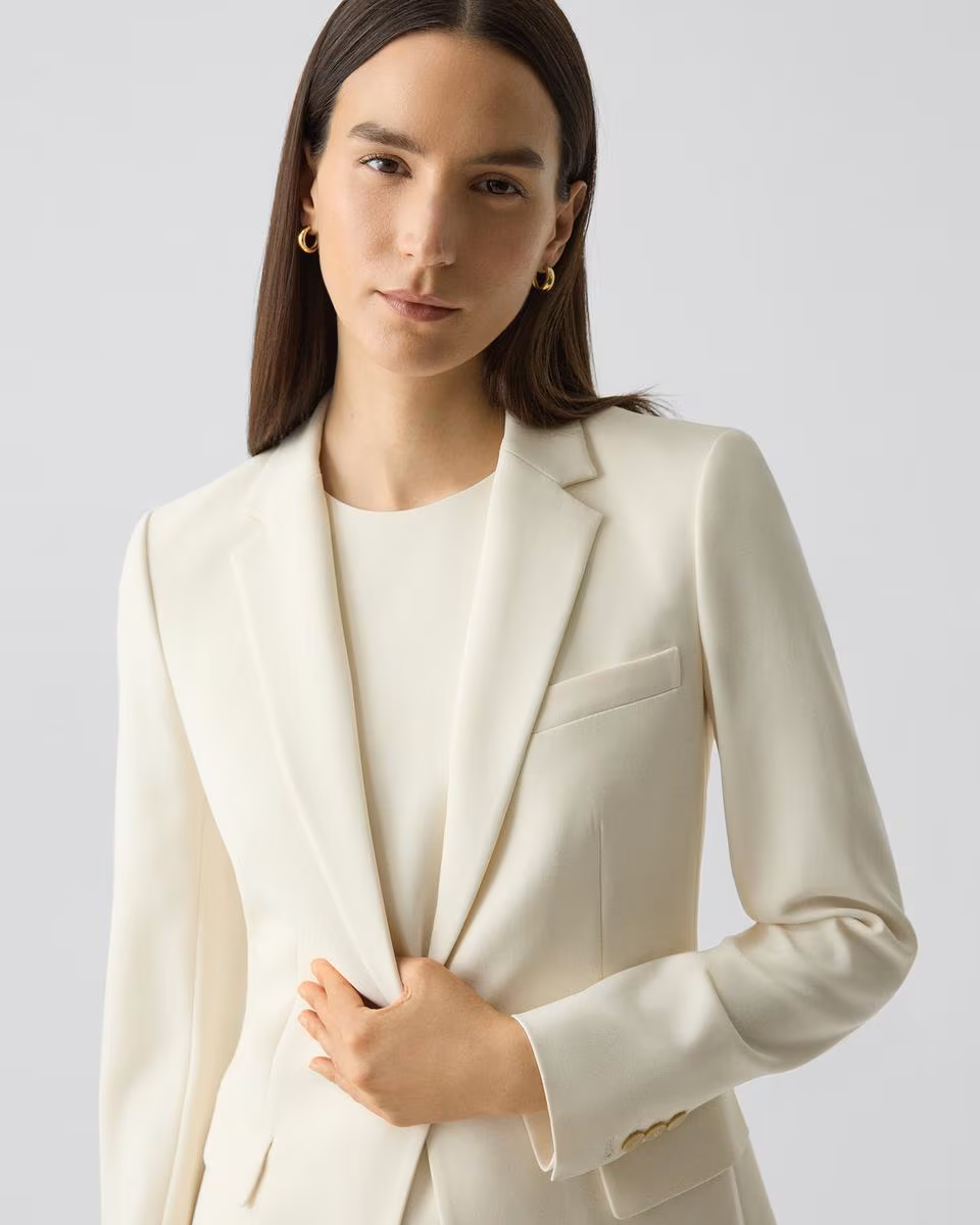 Staple Blazer in Admiral Crepe