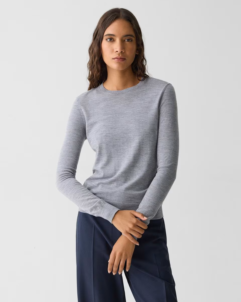 Crewneck Sweater in Regal Wool