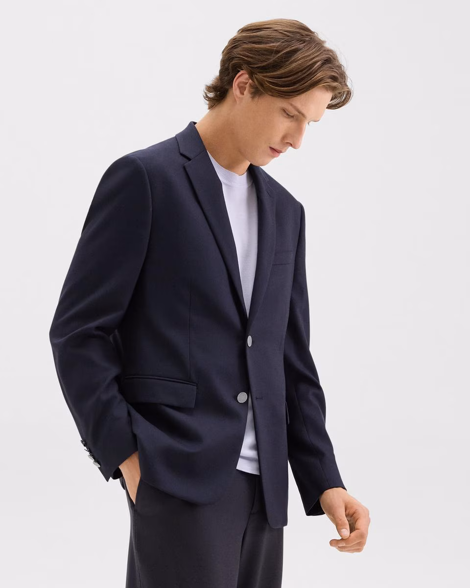 Nostrand Blazer in Stretch Flannel