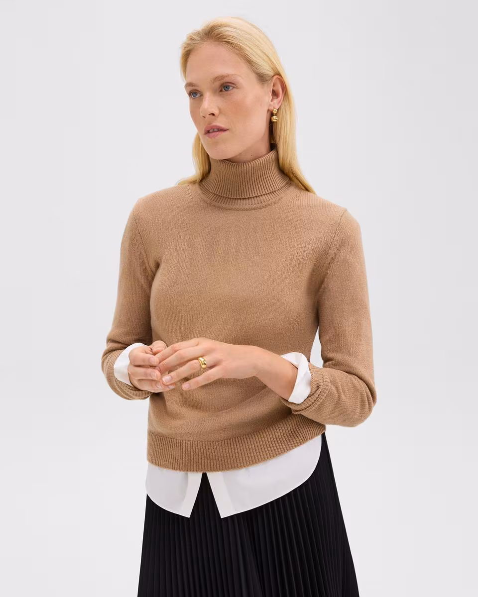 Turtleneck Sweater in Cashmere