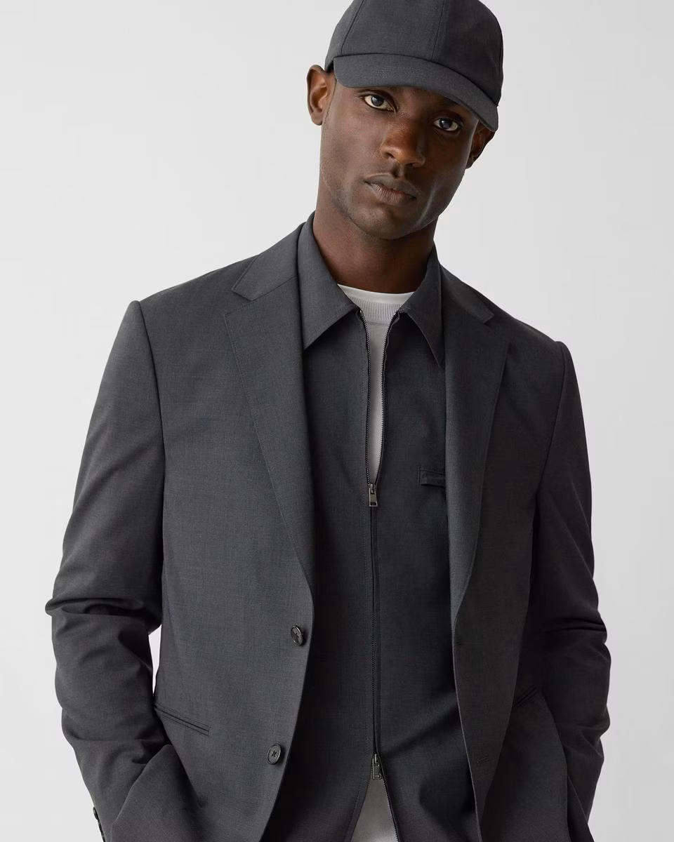 Clinton Blazer in Motion Wool