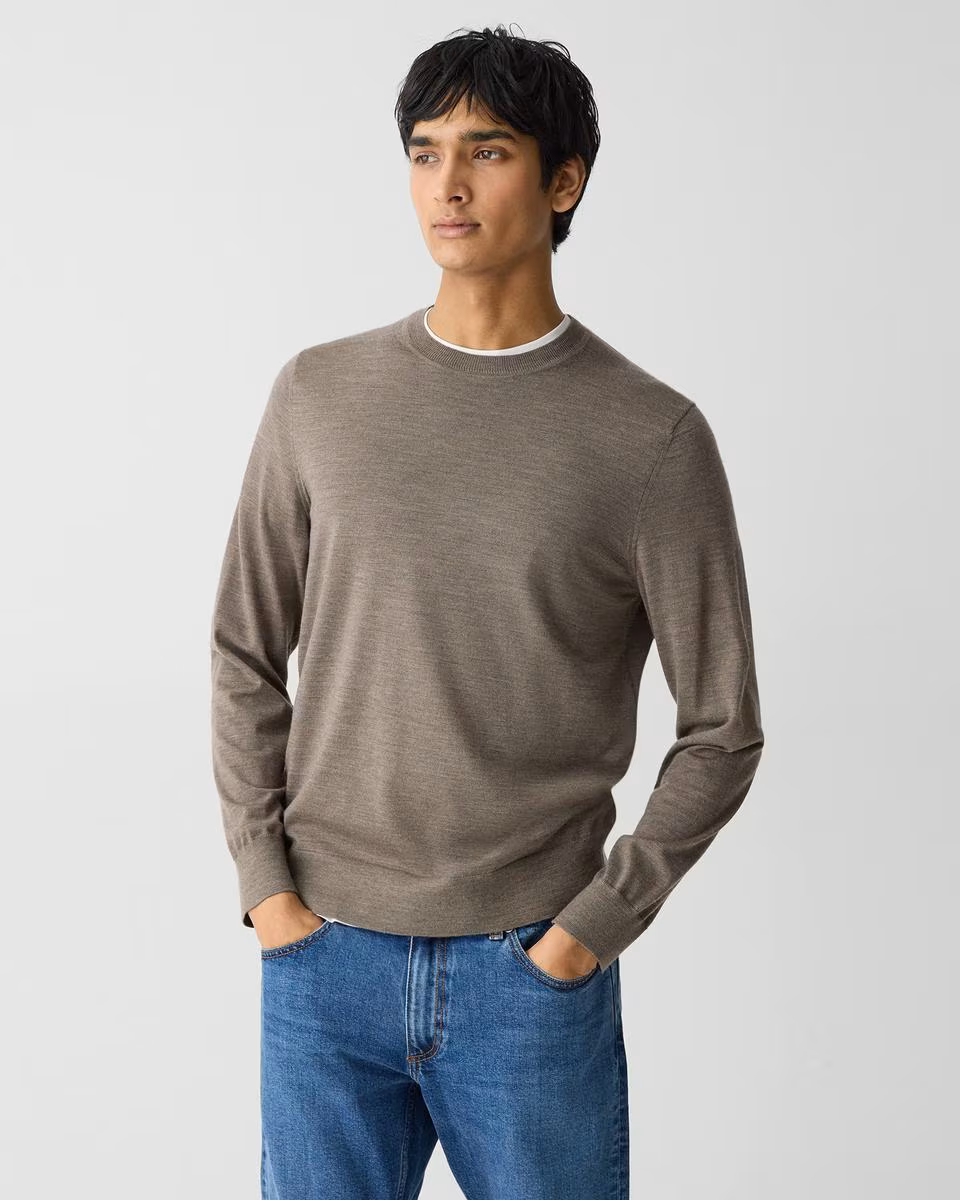 Crewneck Sweater in Regal Wool
