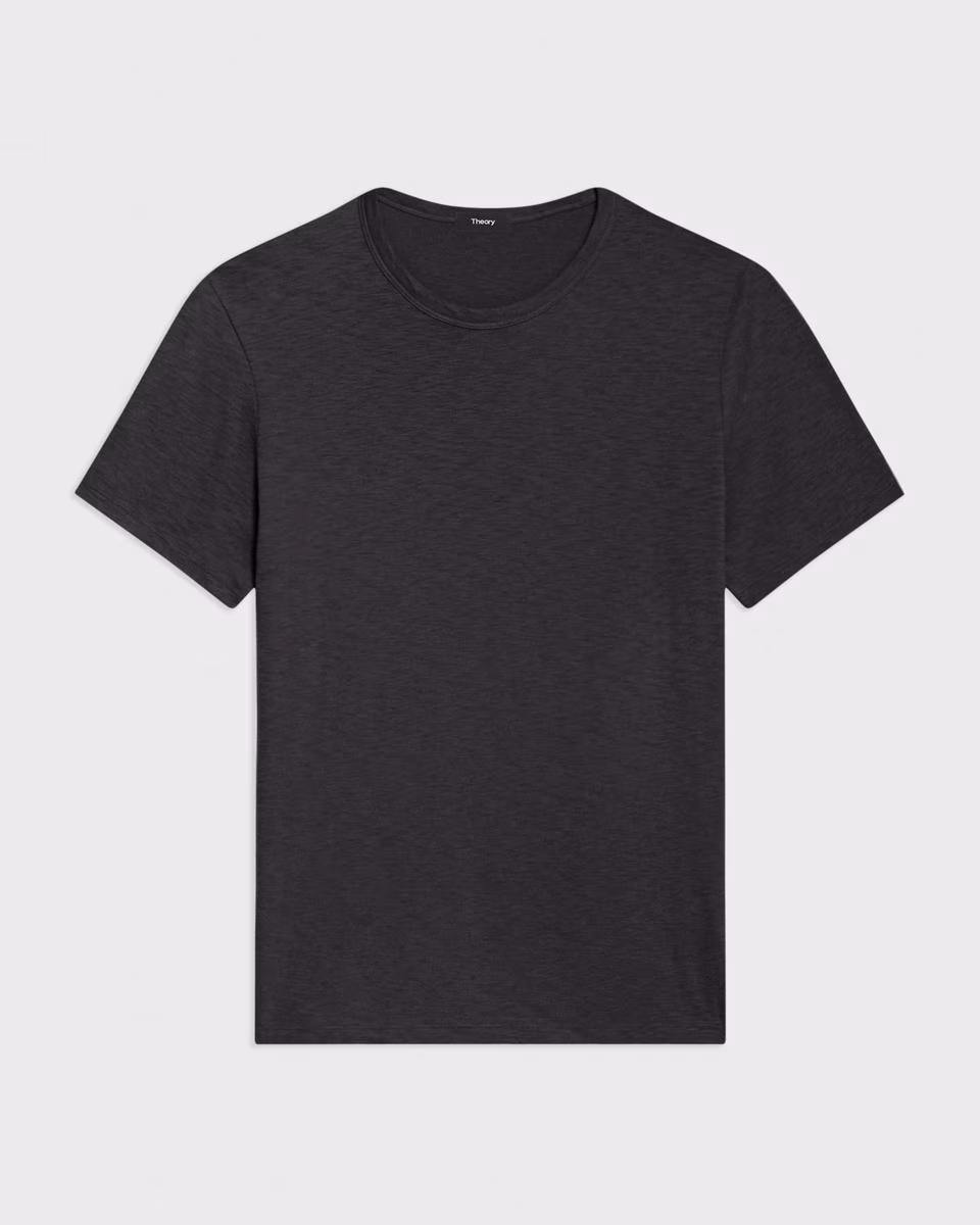 Essential Tee in Cosmos Slub Cotton