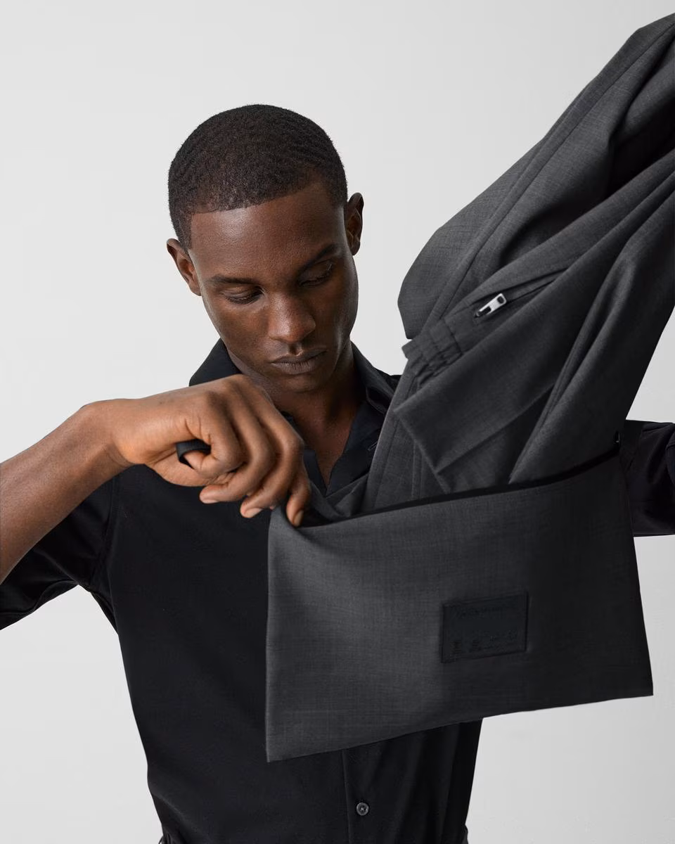 Clinton Blazer in Motion Wool