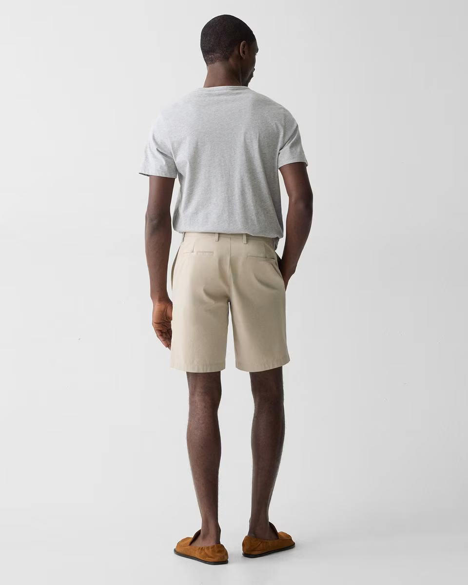 Zaine Short in Stretch Cotton