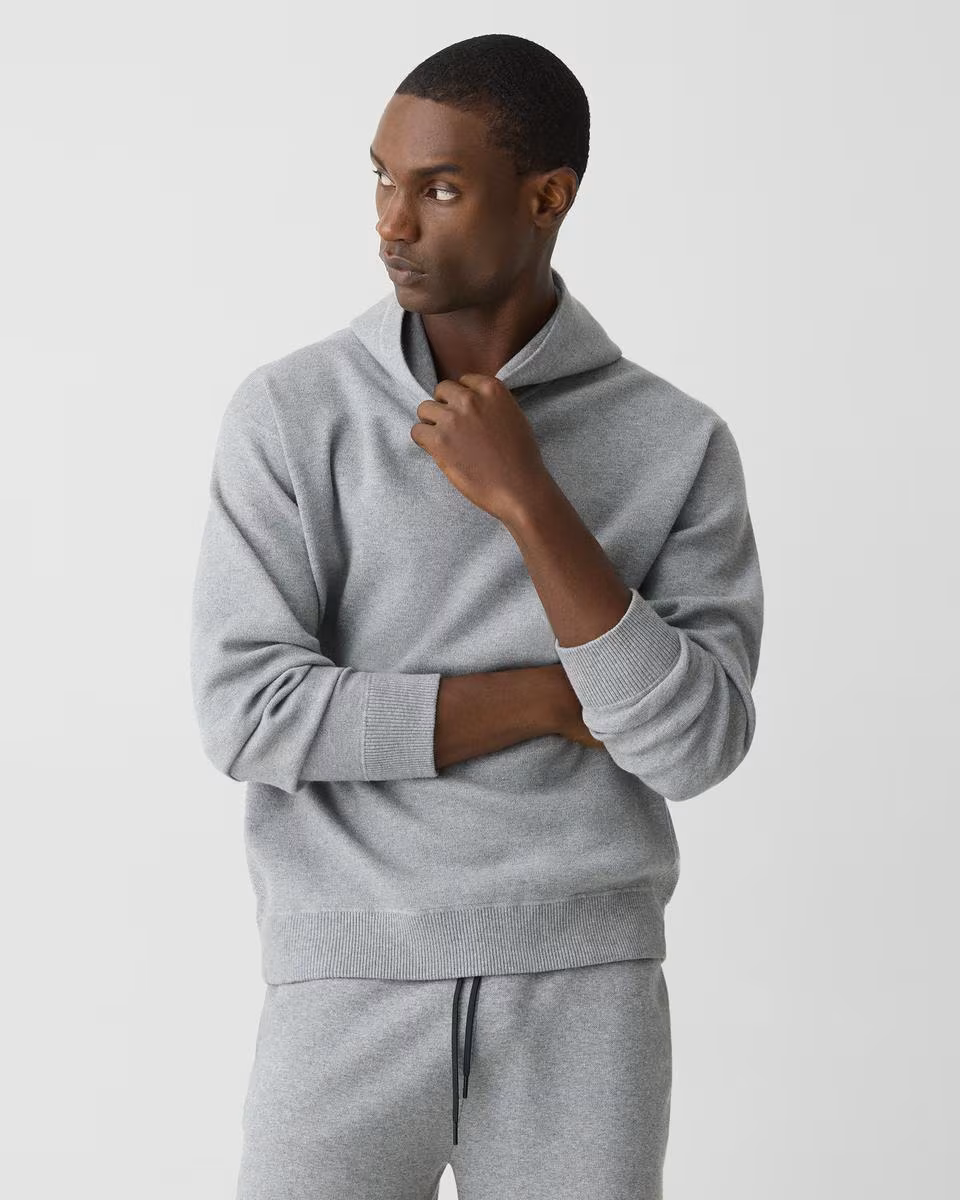Relaxed Hoodie in Light Bilen
