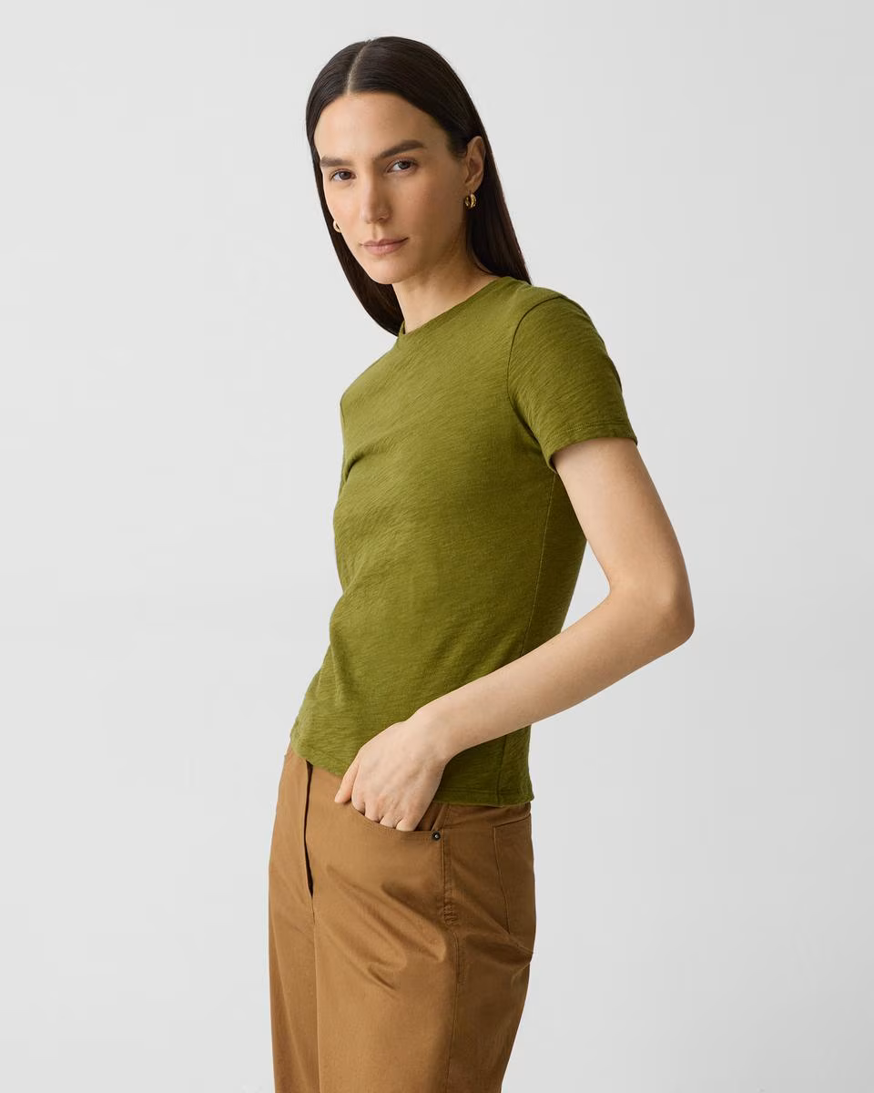 Tiny Tee in Organic Slub Cotton