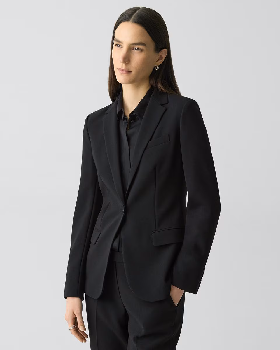 Staple Blazer in Admiral Crepe