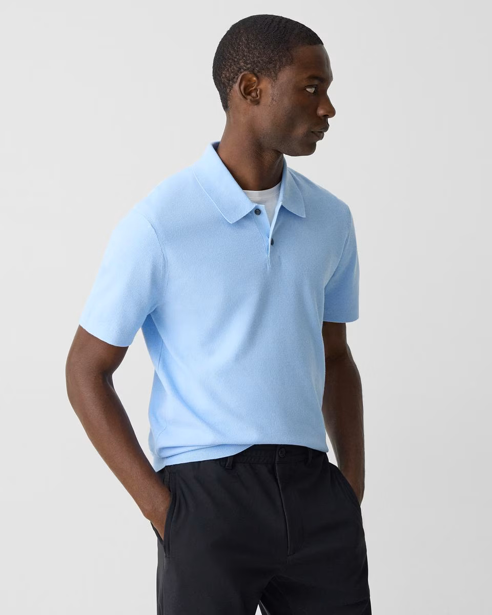Goris Polo Shirt in Light Bilen