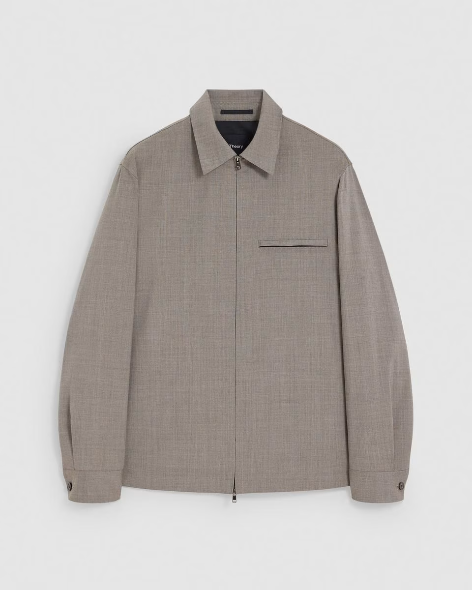 Shirt Jacket in Motion Wool