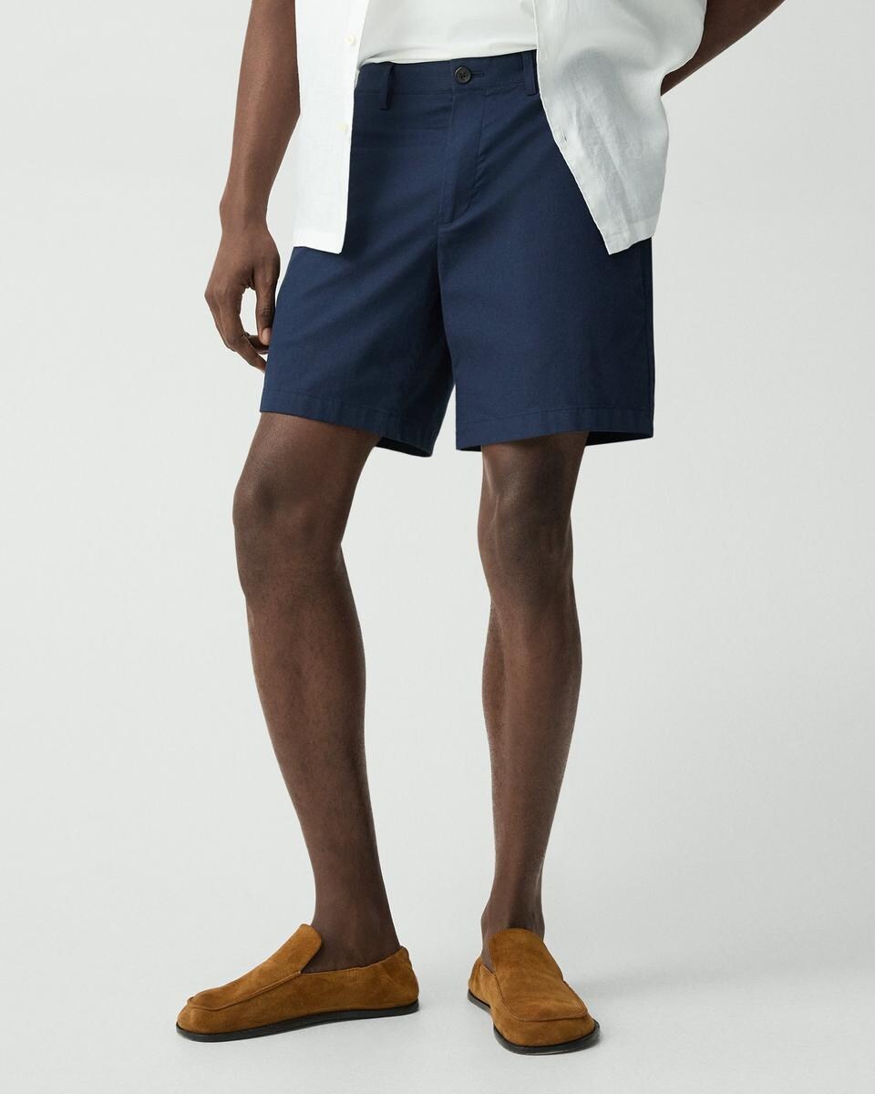 Zaine Short in Stretch Cotton