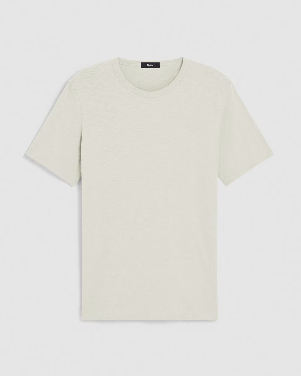 Essential Tee in Cosmos Slub Cotton