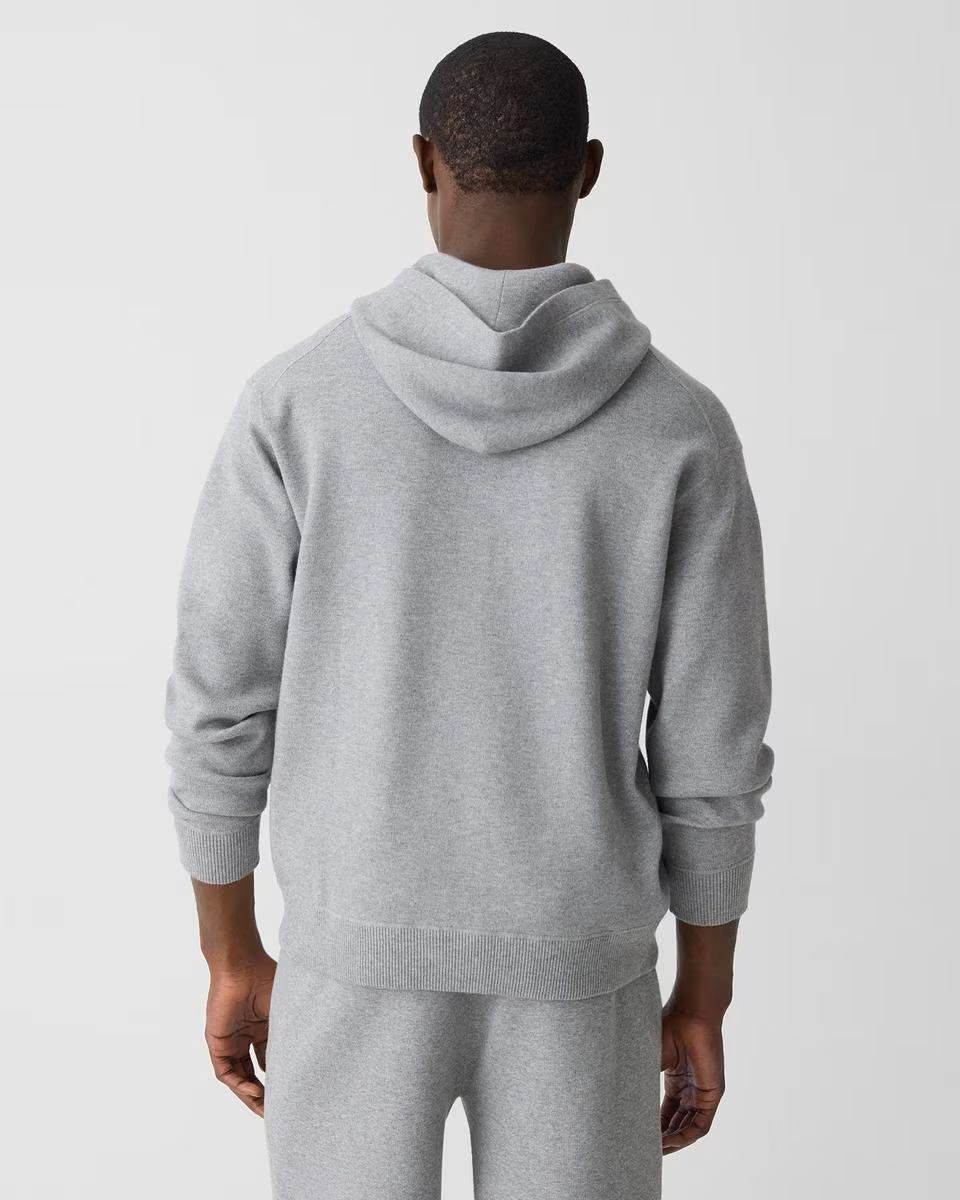 Relaxed Hoodie in Light Bilen