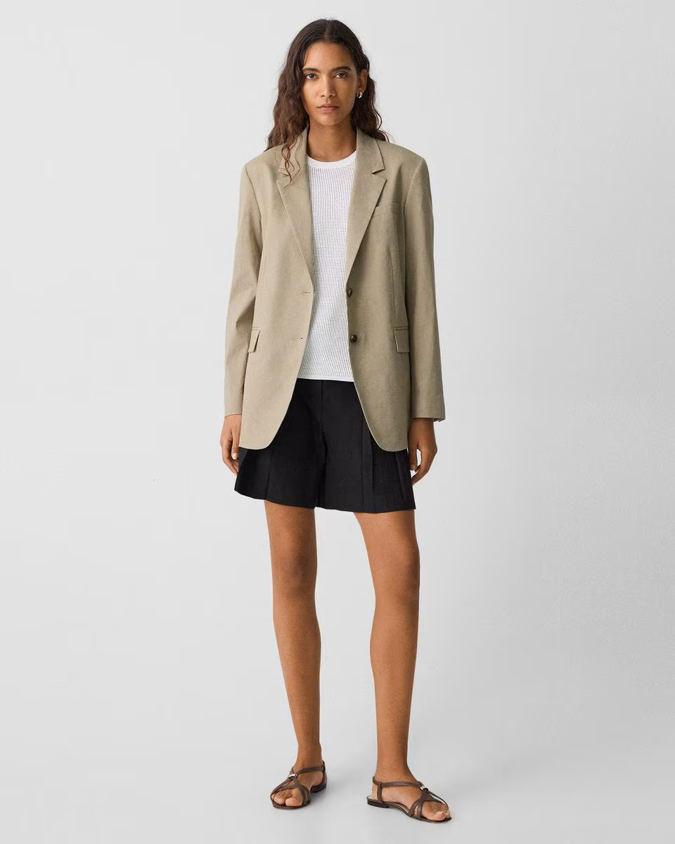 Relaxed Blazer in Good Linen